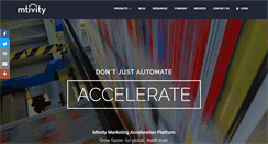 Desktop Screenshot of mtivity.com